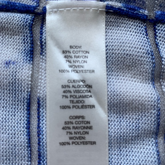 Chico’s Travelers Open Jacket Cardigan Ombre Tie Dye NWT Size 0 Small - Picture 5 of 8